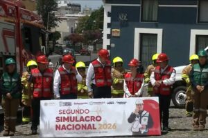 Sin novedad el 2do Simulacro Nacional 2026 en Puebla