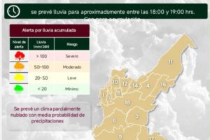 Domingo con 50% de posibilidad de lluvia en Puebla capital: SMN