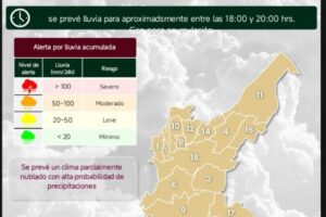 50% de posibilidad de lluvia en la Angelópolis este lunes