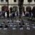En el zócalo realizan lectura de los 43 desaparecidos de Ayotzinapa