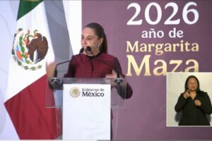 Pensiones, inauguración del Hospital Carmen Serdán y pavimentaciones carreteras destacó Sheinbaum en Puebla