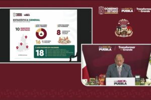 Lluvias dejaron 10 municipios afectados en Puebla: Segob
