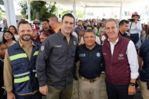 Arrancan Miguel Torruco, Francisco Sánchez y Pepe Chedraui construcción del Centro Comunitario México Imparable