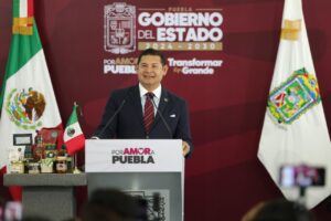 Modernización del Aeropuerto Hermanos Serdán proyecta a Puebla hacia 2030: Armenta Mier