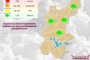 ¡Hoy seguirán las lluvias en la Angelópolis!