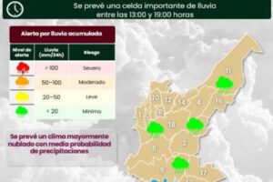 50% de probabilidad de lluvia en la Angelópolis este domingo: SMN