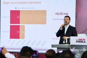 En “Derecho de Réplica”, García Parra exhibe corrupción de administraciones pasadas y sus proyectos, como el Museo Barroco, el CIS, Ruta, etc