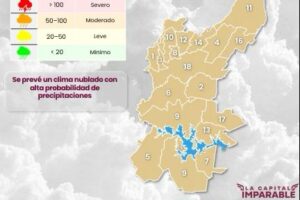 70% de probabilidad de lluvia en la Angelópolis este jueves 