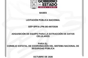 Gobierno lanza licitación para la extracción de datos de teléfonos celulares