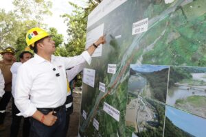 Con inversión de 124 millones de pesos, previenen riesgos de inundación y protegen a comunidades de Pantepec